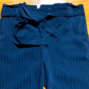 Size 8R Pinstripe Ankle Slacks from Express